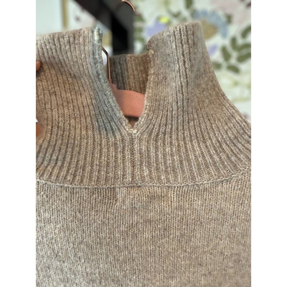 Studio By The Workshop Abstract Stripe Turtleneck… - image 5